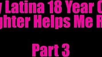 Latina 18 Year Old d. Helps Me Relax COMPLETE SERIES Parts 1-4