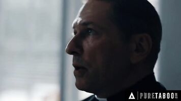PURE TABOO Innocent Church Girl Tries Anal For The First Time With Perverted Priest