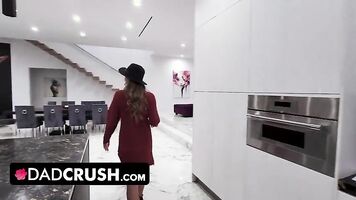 Busty Milf Kenzie Love Shares Her Stepbrother's Cock With His Stepdaughter Leana Lovings - DadCrush