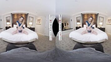 Naughty America - Lindsey (Jade Nile) fucks you in VR
